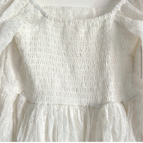 Free People Malina Mini Dress. NWOT. Sea salt - Picture 7 of 10